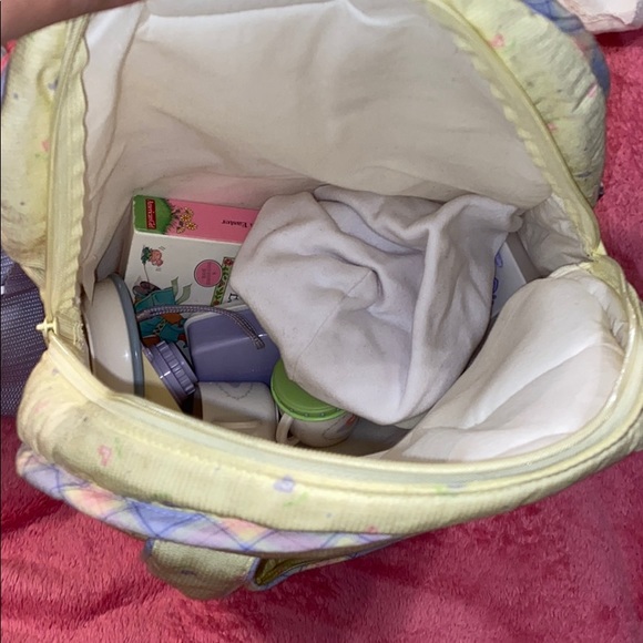 baby doll backpack filled with toys - Picture 2 of 6